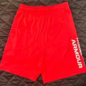 Under Armour Red Training Shorts